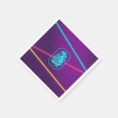 Meisjes Spy Party Laser Servet (Hoek)