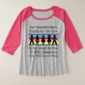 Meisjes stemmen t-shirt (Design voorkant)