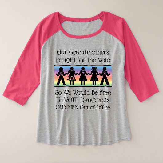 Meisjes stemmen t-shirt (Design voorkant)