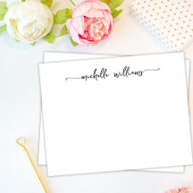 Meisjes stijlvolle kalligrafie Manuscript Handteke