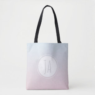 Meisjes stijlvolle monogram Initialen Eenvoudige O Tote Bag