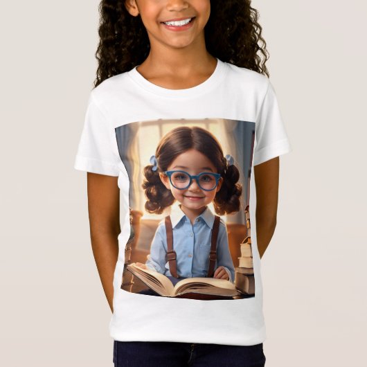 Meisjes, studenten en vrouwen t-shirt (Voorkant)