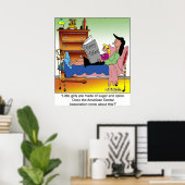 Meisjes, Suiker, Kruid & Tandartsen Poster (Thuiskantoor)