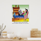 Meisjes, suiker, specerijen en diabetes poster (Keuken)