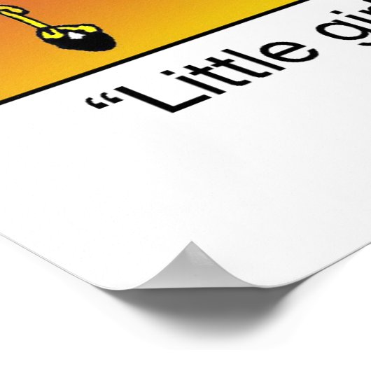 Meisjes, Suiker, Specerijen & Tandartsen Poster (Hoek)