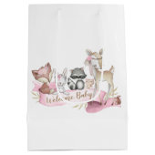 Meisjes Sweet Woodland Animal Baby Meisje Medium Cadeauzakje (Achterkant)