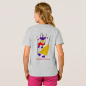 Meisjes T-shirt (Achterkant volledig)