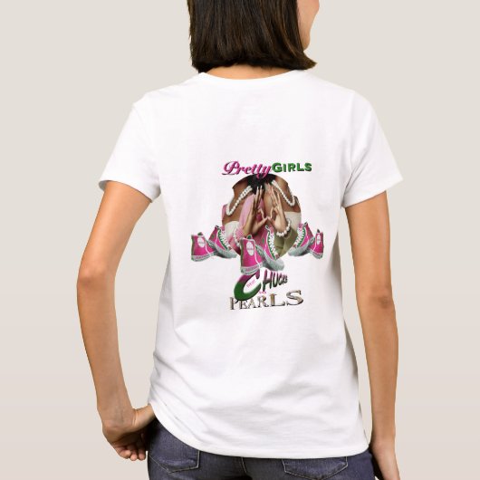  meisjes t-shirt (Achterkant)