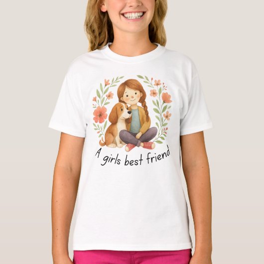 Meisjes T-shirt (Voorkant)