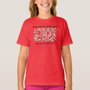 Meisjes T-shirt Hand over de snoepjes...