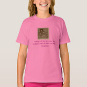 Meisjes T-shirt met dansontwerp (Voorkant)