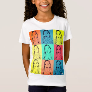 Meisjes T-Shirt - Multi-Color Graphic - HAMbWG