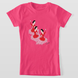 Meisjes T-shirt : Spaans danser