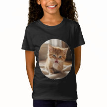 Meisjes T-shirt van fijne jersey