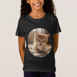 Meisjes T-shirt van fijne jersey