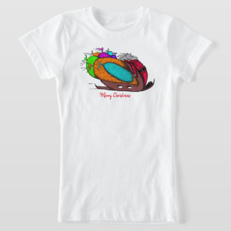 Meisjes T-shirt Vrolijk Kerstfeest