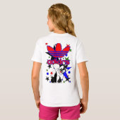 Meisjes T-shirts (Achterkant volledig)