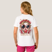 Meisjes' T-Shirts (Achterkant volledig)