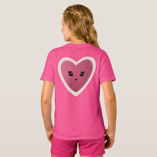 Meisjes' T-Shirts (Achterkant volledig)