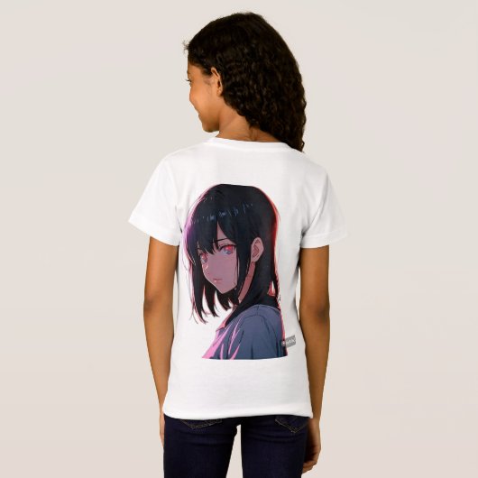 Meisjes' T-Shirts (Achterkant volledig)