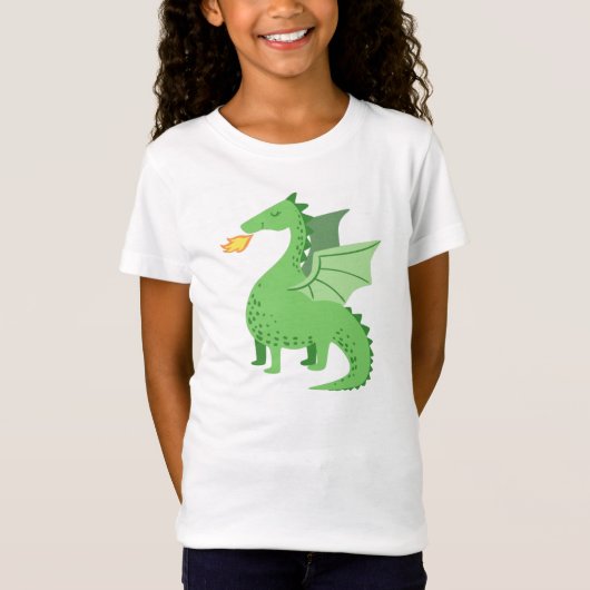 Meisjes' T-Shirts Dragon (Voorkant)