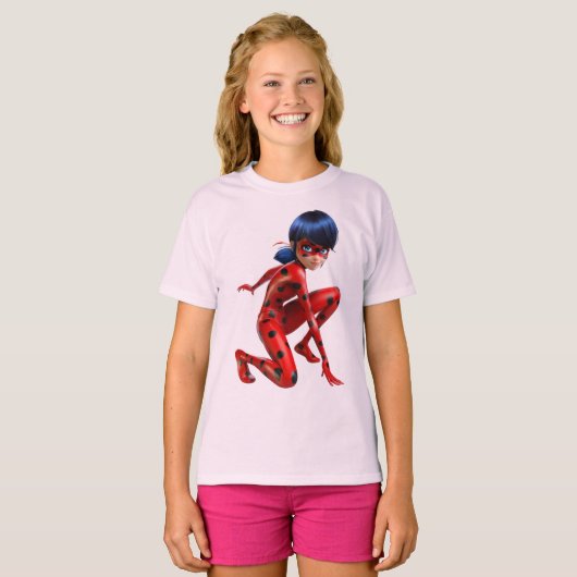 Meisjes' T-Shirts Ladybug (Voorkant volledig)