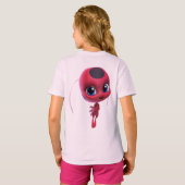 Meisjes' T-Shirts Ladybug (Achterkant volledig)