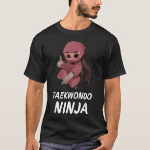 Meisjes Taekwondo Ninja Grappige Vechtkunst T-shirt