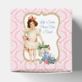 Meisjes Tea Party Bedankdoosjes (Bovenkant)