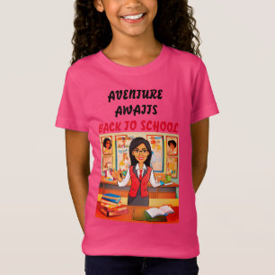 Meisjes terug naar school T-shirt