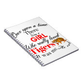 meisjes tijgers notitieboek (Rechterzijde)