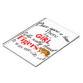 meisjes tijgers notitieboek (Linkerzijde)