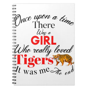 meisjes tijgers notitieboek
