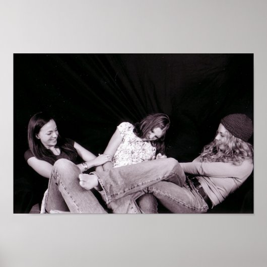 Meisjes tikken poster (Voorkant)