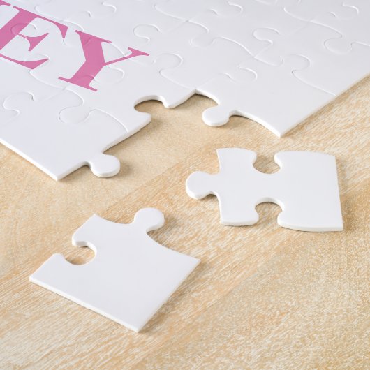 Meisjes Track & Field Hart Legpuzzel (Zijkant)