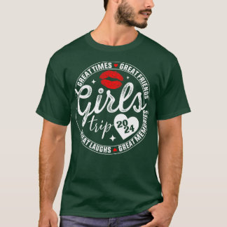 Meisjes Trip 2024 Vrouwen Weekend Vakantie Matchin T-shirt