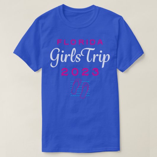 Meisjes Trip Florida 2023 T-shirt (Design voorkant)