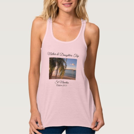 Meisjes Trip Flowy Racerback Tanktop (Voorkant)