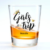 Meisjes Trip Gouden Kroon Roze Hart Vakantie Shot Glas