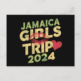 Meisjes Trip Jamaica 2024 Weekend Zomer Vakantie Briefkaart