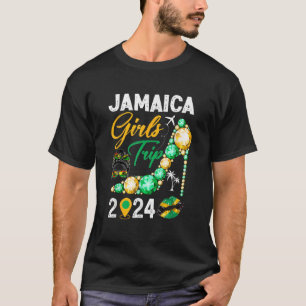 Meisjes Trip Jamaica 2024 Weekend Zomer Vakantie T T-shirt