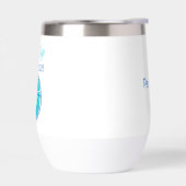 Meisjes 'Trip Kwallen Thermische Wijn Tumbler (Links)