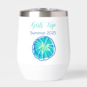 Meisjes 'Trip Kwallen Thermische Wijn Tumbler (Voorkant)