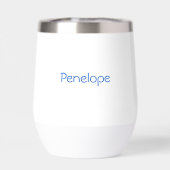 Meisjes 'Trip Kwallen Thermische Wijn Tumbler (Achterkant)