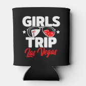 Meisjes Trip Las Vegas Vakantie Meisjes Trip Las V Blikjeskoeler (Achterkant)