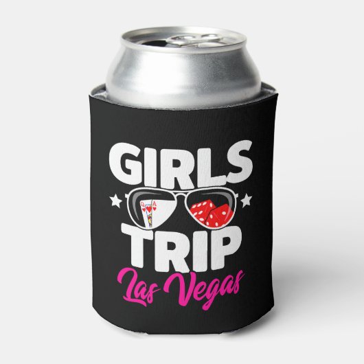 Meisjes Trip Las Vegas Vakantie Meisjes Trip Las V Blikjeskoeler (Blikje Voorkant)