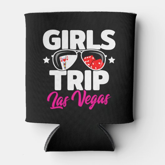 Meisjes Trip Las Vegas Vakantie Meisjes Trip Las V Blikjeskoeler (Voorkant)