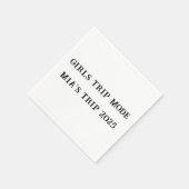 Meisjes Trip Mode Custom Party Servetten – Zomer 2 (Hoek)