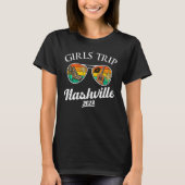 Meisjes Trip Nashville 2023 Weekend Boots Booze &  T-shirt (Voorkant)