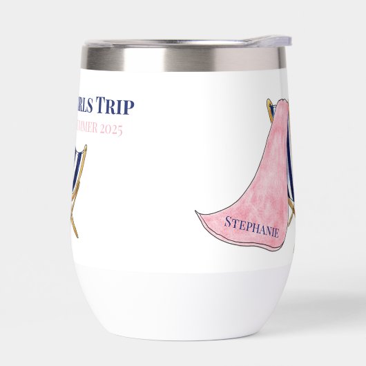 Meisjes Trip Strandstoel gepersonaliseerd (Links)